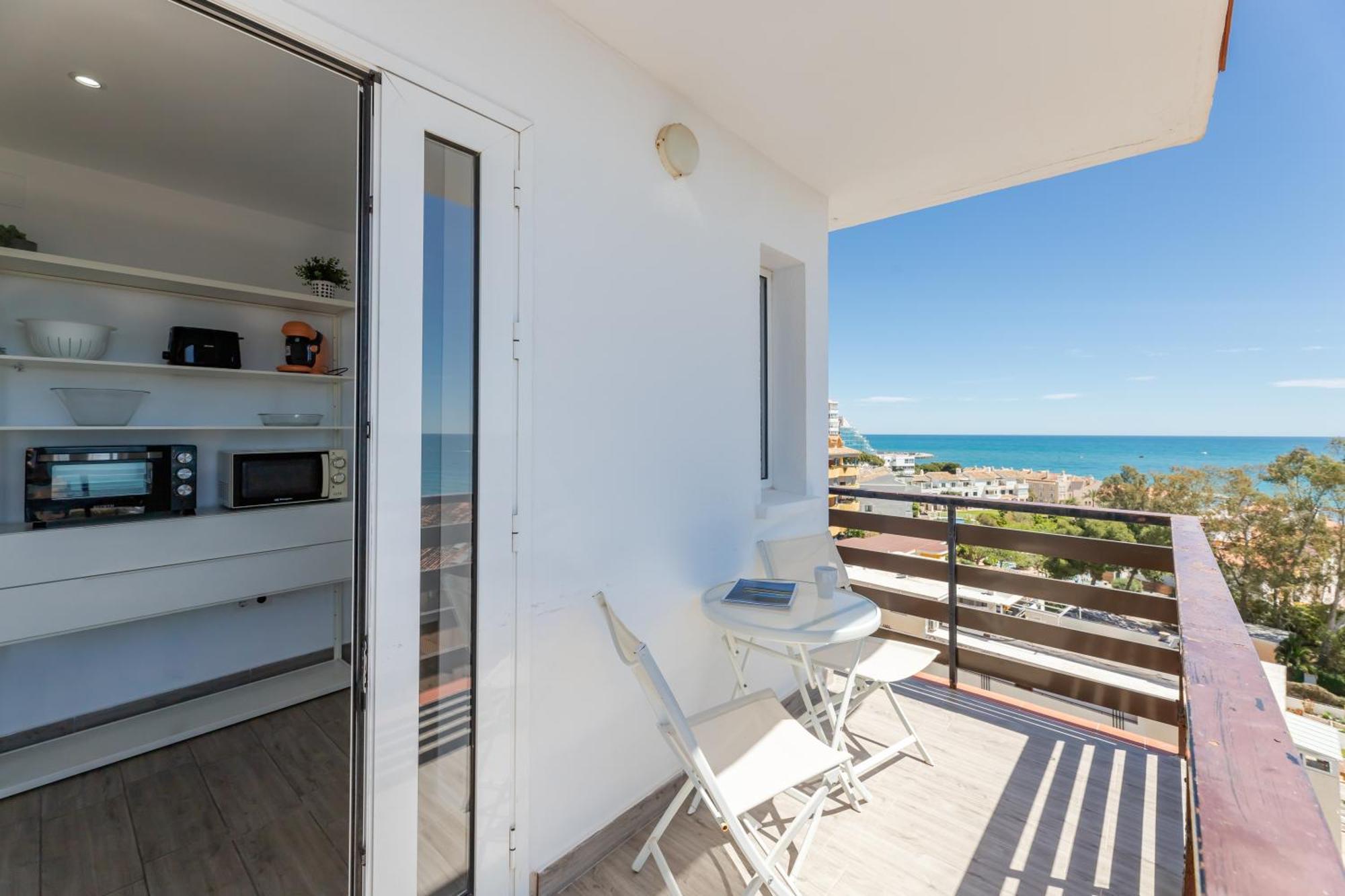 Vb Breathtaking Sea Views 1Bdr Apt Benalmádena Eksteriør bilde