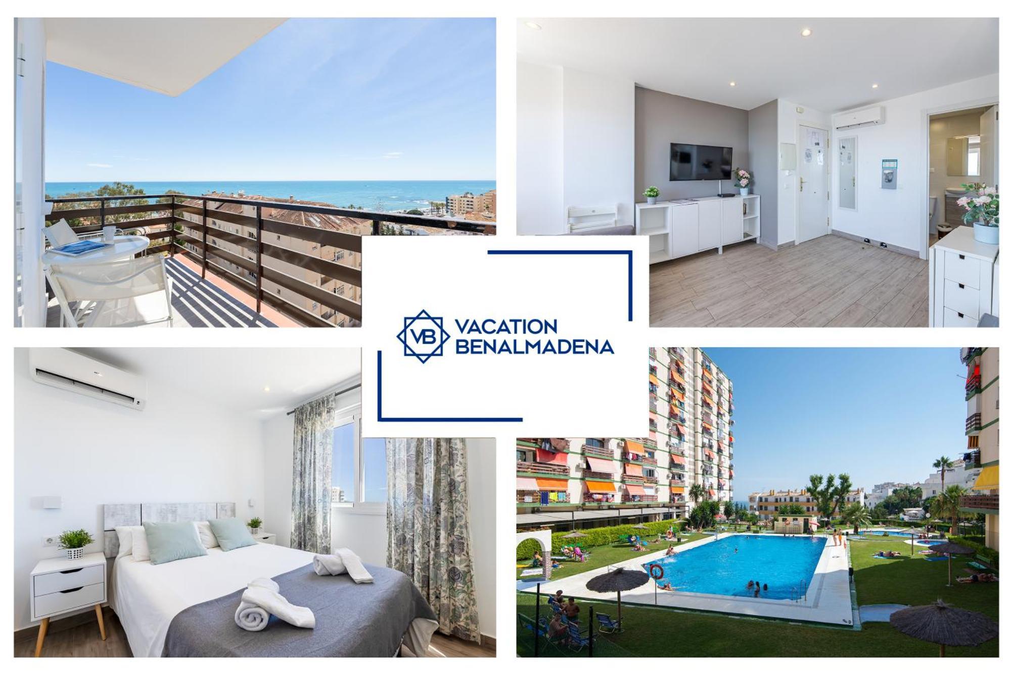 Vb Breathtaking Sea Views 1Bdr Apt Benalmádena Eksteriør bilde
